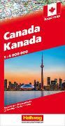 Kanada Strassenkarte 1:4 Mio. 1:4'000'000