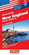 New England Strassenkarte 1:1 Mio., Road Guide Nr. 4. 1:1'000'000
